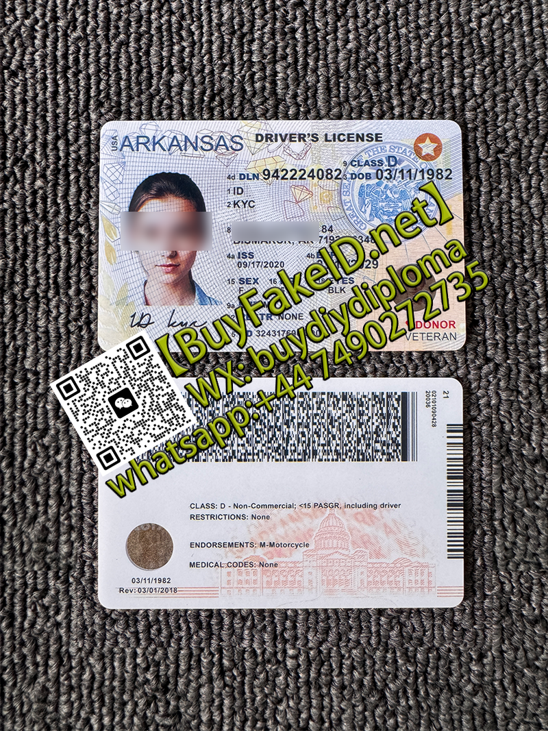 Arkansas ID driver's license
