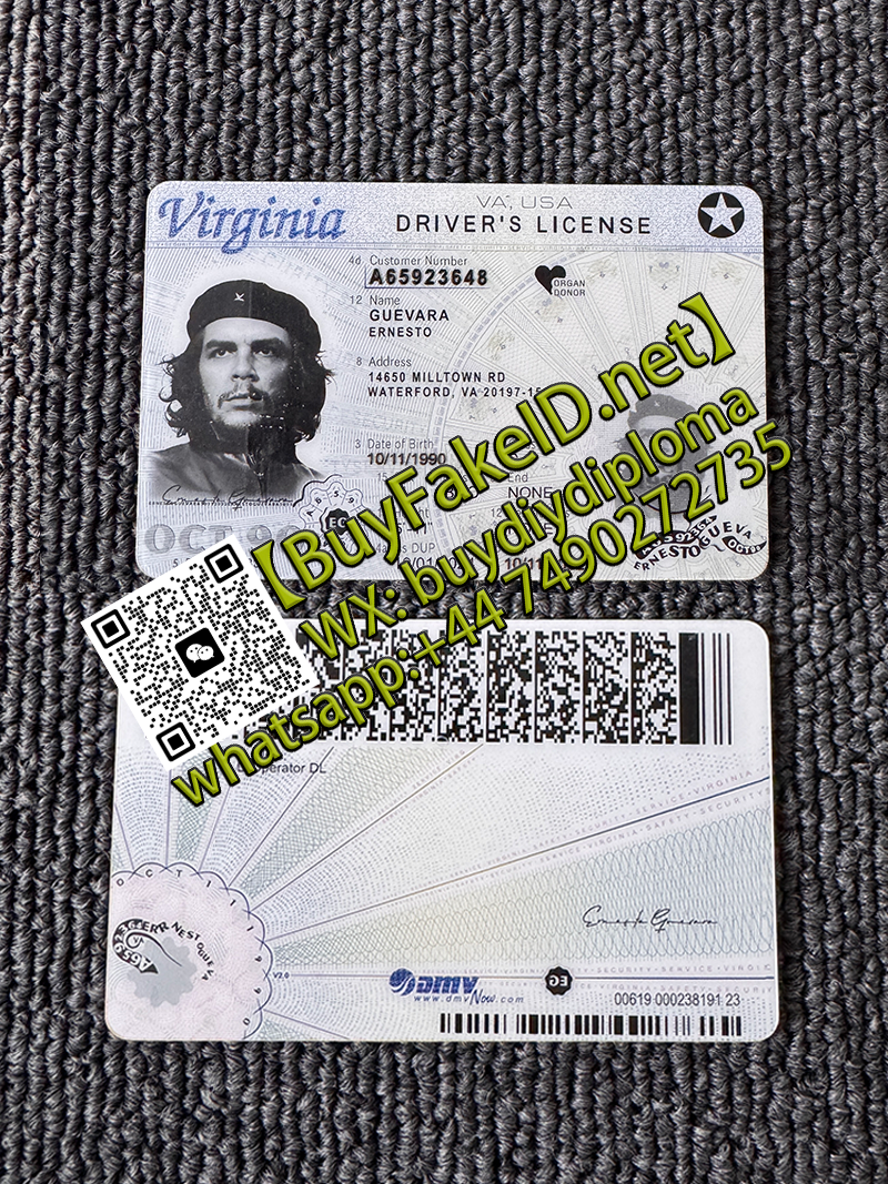 fake Virginia ID
