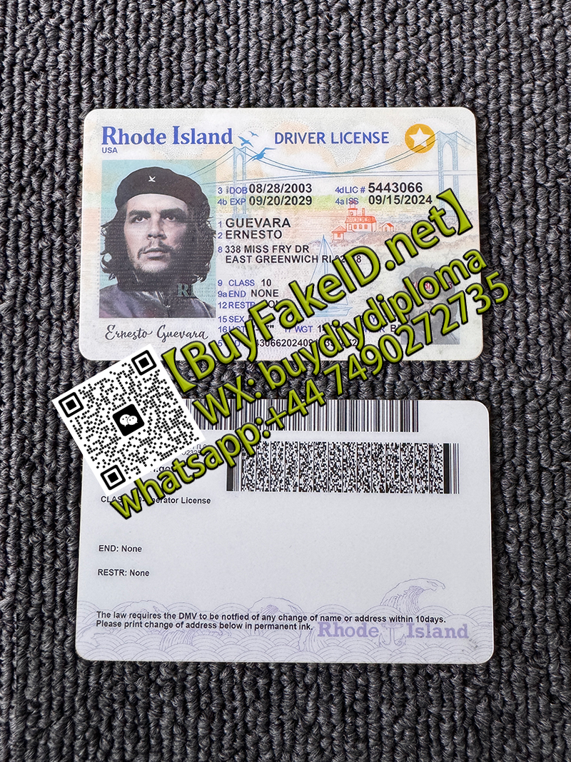 Rhode Island ID Driver License