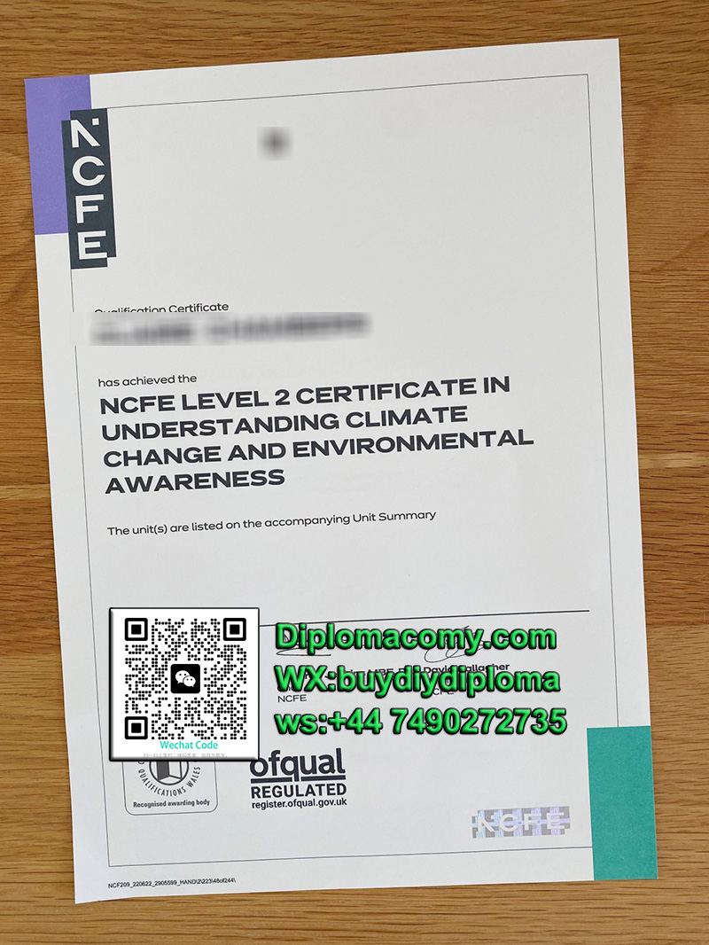 buy Fake NCFE Certificate Online