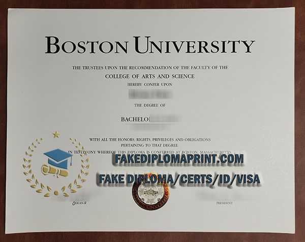 Boston University degree