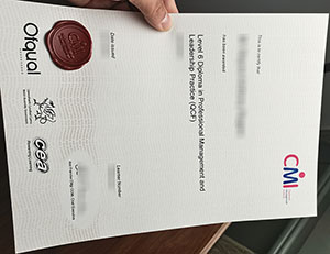 CMI certificate sample