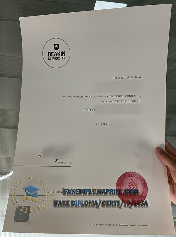 Deakin University degree