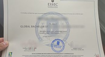 A ESSEC fake diploma,get the ESSEC BBA degree online