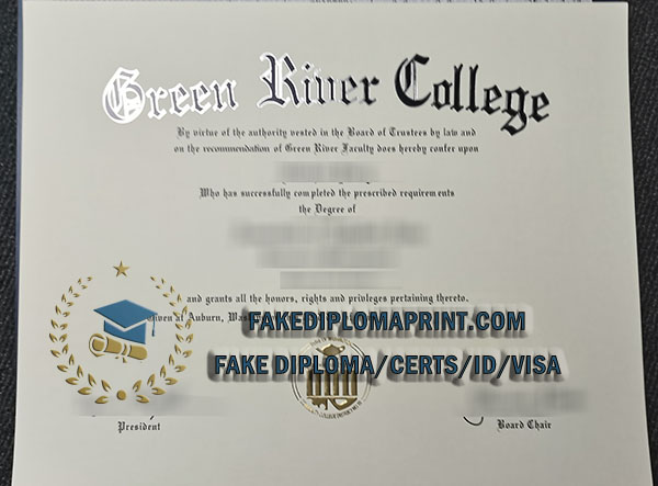 Green River College diploma
