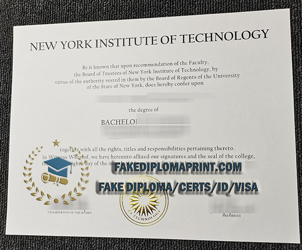 NYIT degree