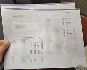 PSU transcript