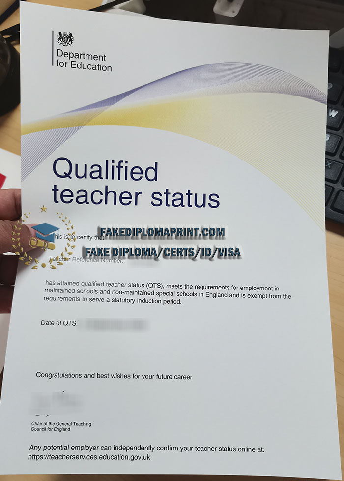 QTS diploma