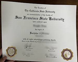 SFSU diploma