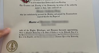 Is it necessary to make a fake Leland Stanford Junior University degree?