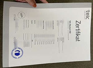 TELC B2 fake cert
