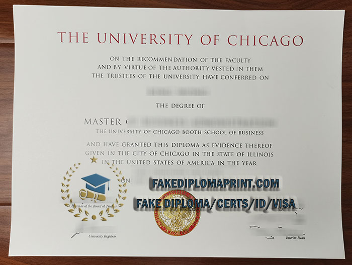 UChicago degree