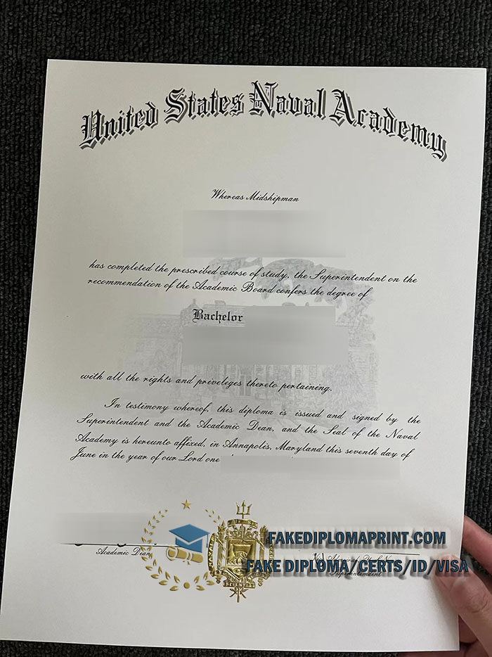 United States Naval Academy degree