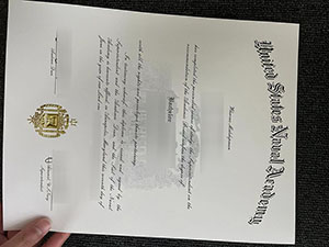 United States Naval Academy diploma