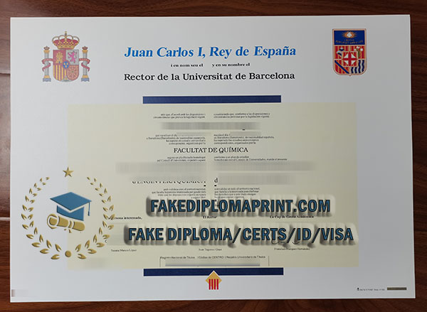 University of Barcelona degree