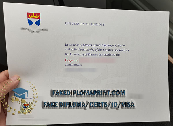 University of Dundee degree