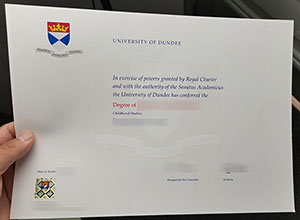 University of Dundee diploma