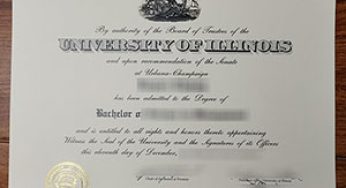 How much should a fake University of Illinois diploma online?