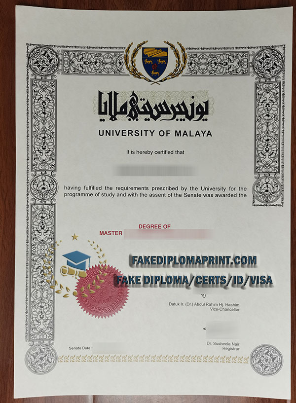 University of Malaya degree