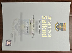 University of Salford diploma