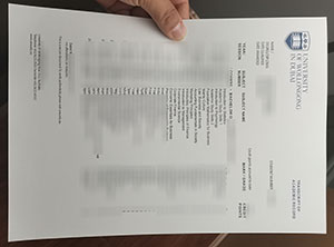 University of Wollongong in Dubai transcript