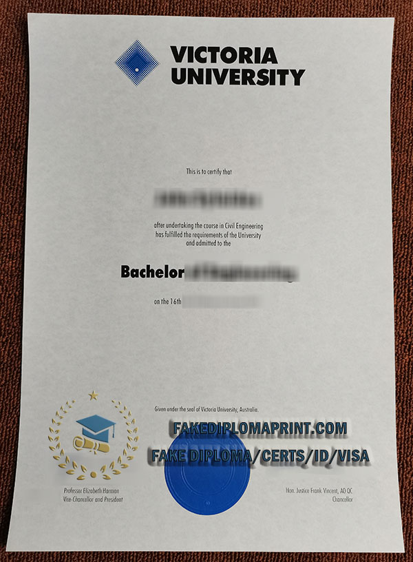Victoria University degree