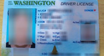 Can I renew the Washington driver license online?