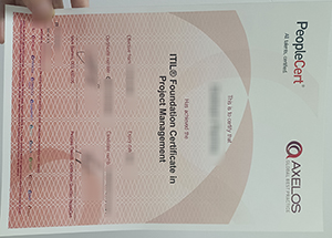 AXELOS certificate fake