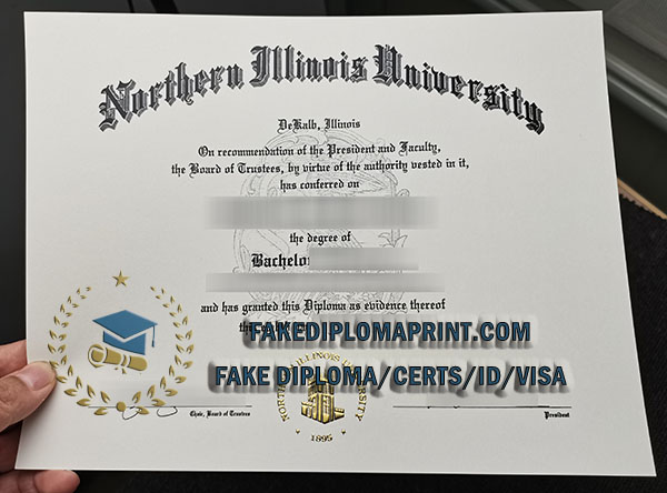 Northern Illinois University diploma