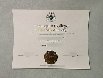 Algonquin College Diploma