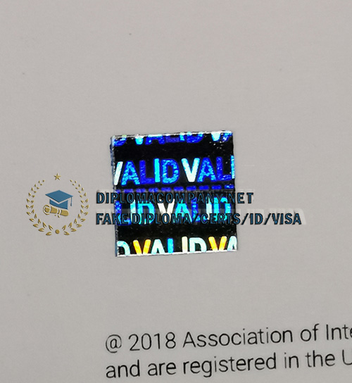 CIMA Certificate seal