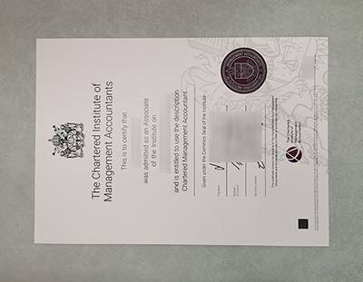 CIMA Certificate