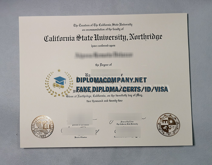 CSUN Diploma