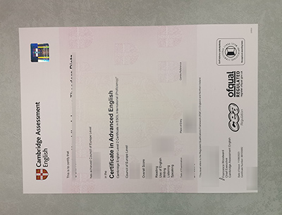 Cambridge Assessment English Certificate