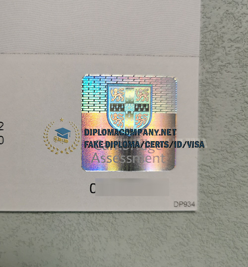 GCE Certificate Seal