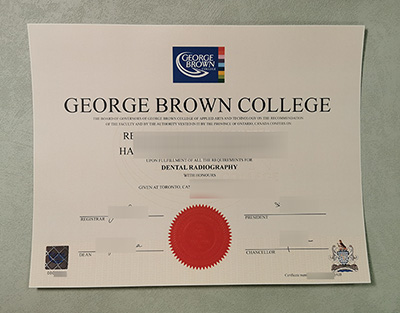 George Brown College diploma
