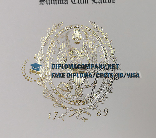 Georgetown University Diploma Seal