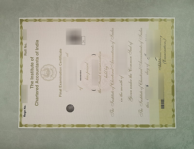 ICAI Certificate