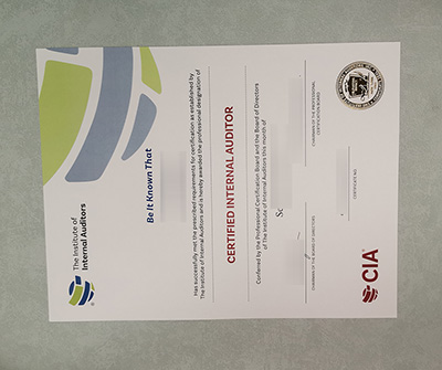 CIA Certificate