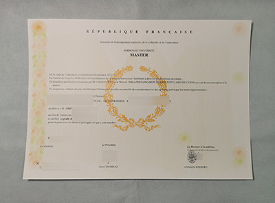 Sorbonne Universités Diploma