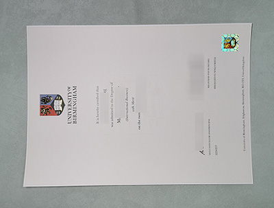 University of Birmingham Degree