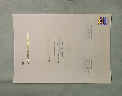 University of Brighton Degree