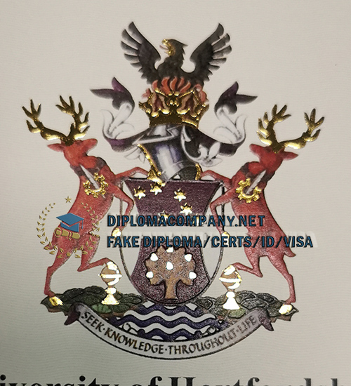 University of Hertfordshire seal