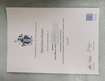 University of Portsmouth Degree