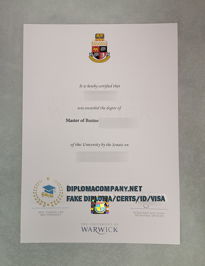 University of Warwick Degree