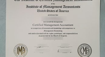 How Long to make a Fake IMA Certificate, Fake CMA Certificate