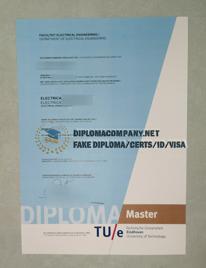 Fake TU/e Diploma