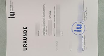 Why you should get a Fake IU Internationale Hochschule Urkunde