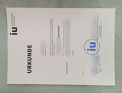fake IU Urkunde
