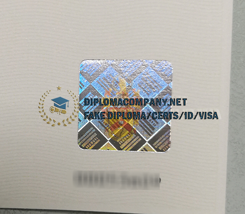 Keele University Degree seal